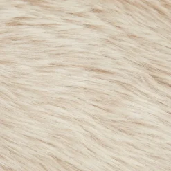 Merk Kleed Van Imitatiebont Beige,Grijs,Wit,Zwart New