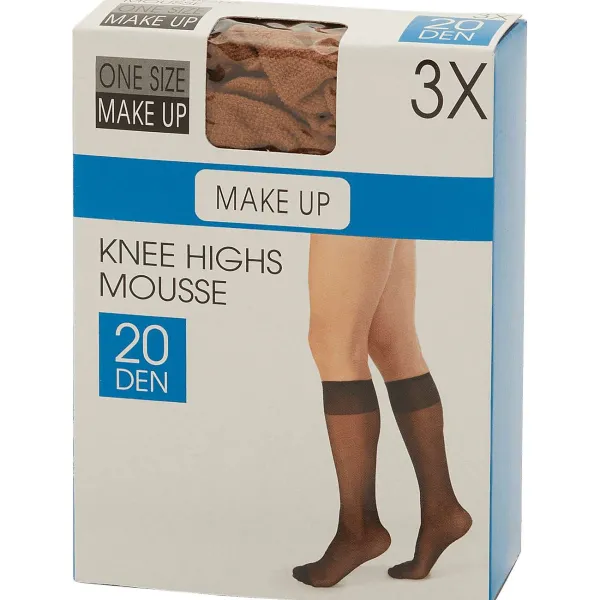 Lotto Kniekous 20 Denier Beige,Bruin,Grijs,Zwart Discount