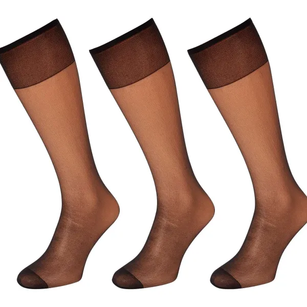 Lotto Kniekous 20 Denier Beige,Bruin,Grijs,Zwart Discount