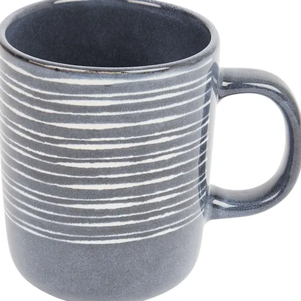 Merk Koffiemok Blauw,Bruin,Grijs