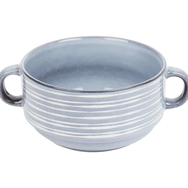 Merk Kom Blauw,Grijs Hot