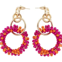 Merk Kralen-Oorbellen Meerkleurig Online