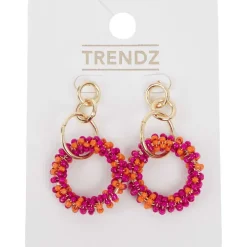 Merk Kralen-Oorbellen Meerkleurig Online