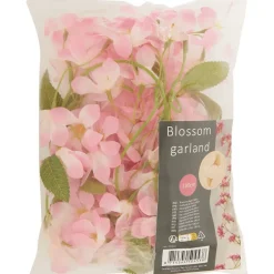 Merk Kunstbloemenslinger Roze,Wit New