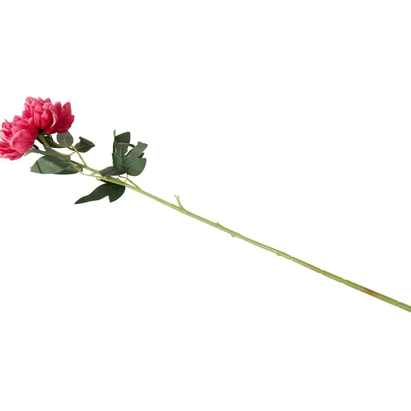 Merk Kunstpioenroos Op Steel Roze,Wit Discount