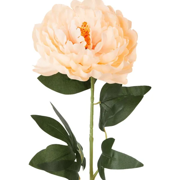 Merk Kunstpioenroos Op Steel Roze,Wit Discount