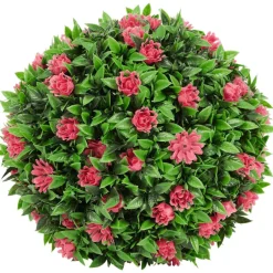 Merk Kunstplant Groen,Paars,Roze Clearance