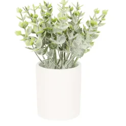 Merk Kunstplant In Pot Grijs,Wit Outlet