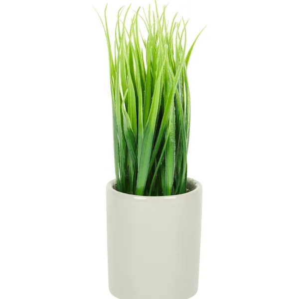 Merk Kunstplant In Pot Grijs,Wit Outlet