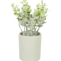Merk Kunstplant In Pot Grijs,Wit Outlet