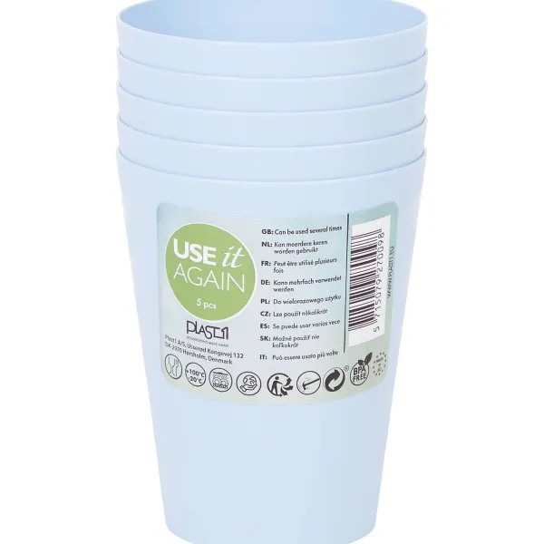 Royal Leerdam Kunststof Bekers Blauw,Grijs,Groen,Wit Discount