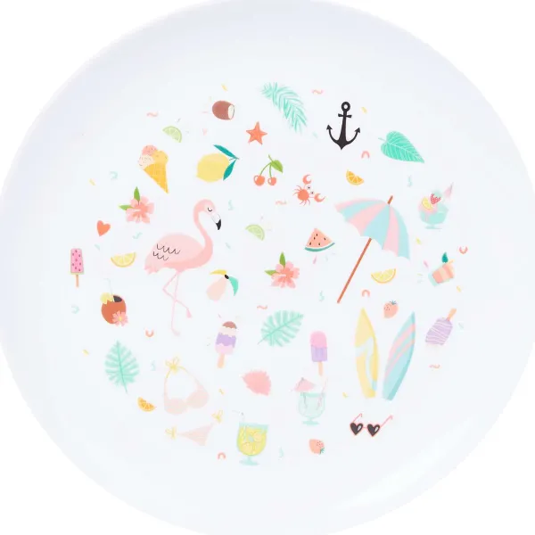 Merk Kunststof Bord Met Jungle Print New