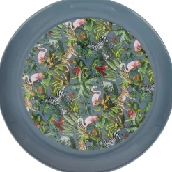 Merk Kunststof Bord Met Jungle Print New