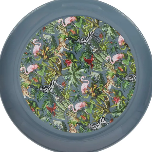 Merk Kunststof Bord Met Jungle Print New