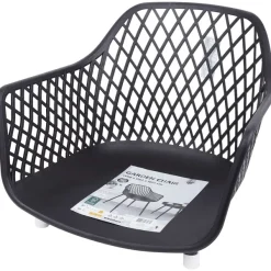 Merk Kunststof Kuipstoel Zwart,Groen Discount