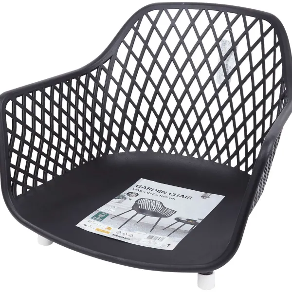 Merk Kunststof Kuipstoel Zwart,Groen Discount