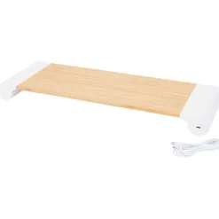 Lab31 Monitorstandaard Wit,Zwart