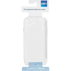 Lab31 Telefoonhoesje Transparant,Zwart New