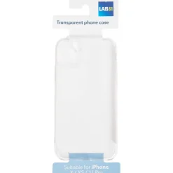 Lab31 Telefoonhoesje Transparant,Zwart New