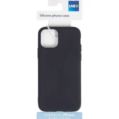 Lab31 Telefoonhoesje Transparant,Zwart New