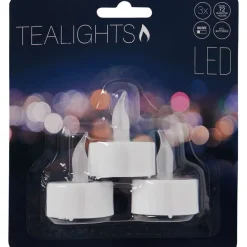 Candra Led-Theelichten Wit Sale