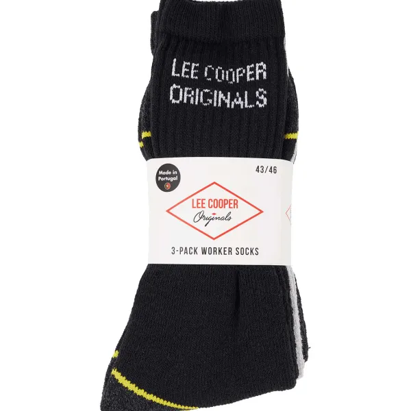 Lee Cooper Sportsokken Meerkleurig,Zwart