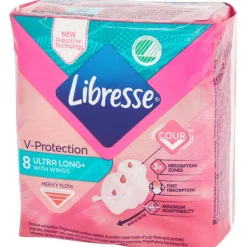 Libresse V-Protection Maandverband Ultra Long+ Online