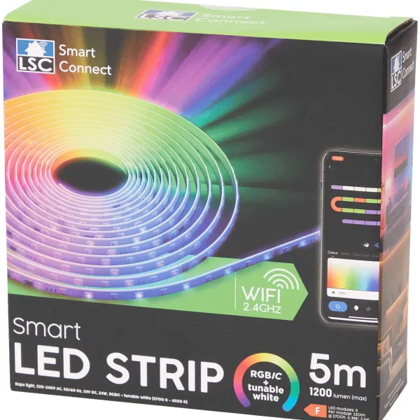 LSC Smart Connect Ledstrip Meerkleurig New