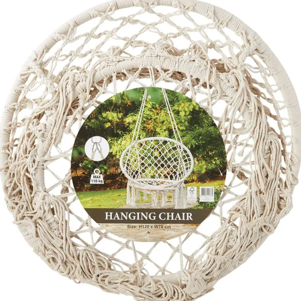 Merk Macram Hangstoel Beige Online