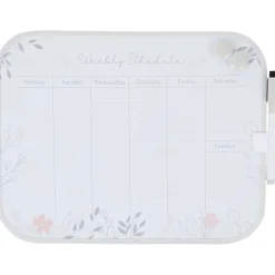 Merk Magnetisch Weekplanner-Whiteboard Blauw,Roze,Wit,Zwart New