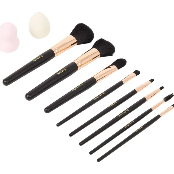 Max & More Make-Up Borstelset Zwart Outlet