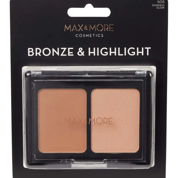 Max & More Bronzer + Highlighter Meerkleurig Online
