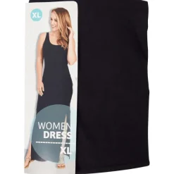 SuperTrash Maxi-Jurk Blauw,Grijs,Zwart Best