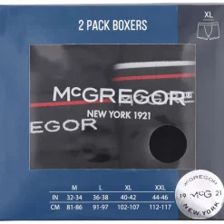 McGregor Boxershorts Zwart,Blauw New