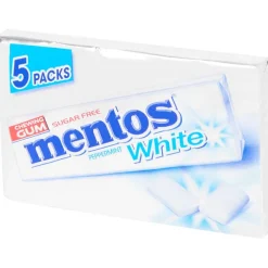 Mentos White Kauwgom Peppermint Wit Best