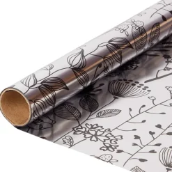 Merk Metaalfolie Inpakpapier Print Sale