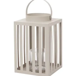 Merk Metalen Lantaarn Groen,Rood,Taupe Discount