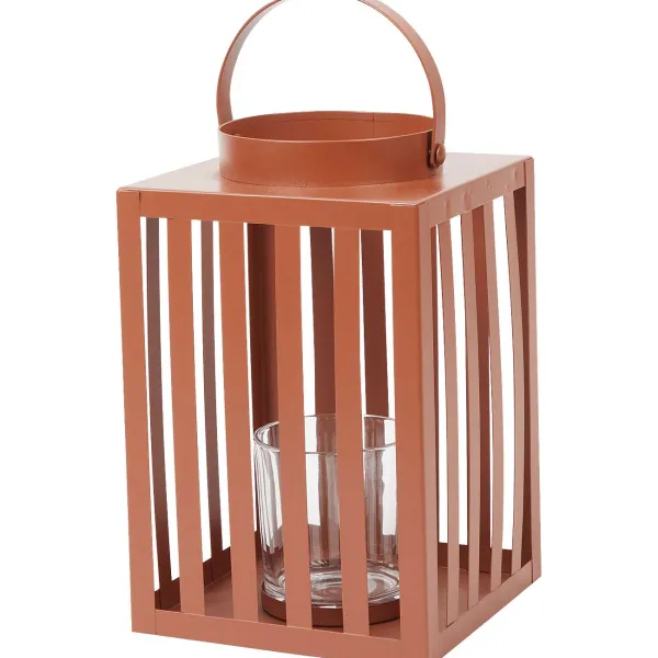 Merk Metalen Lantaarn Groen,Rood,Taupe Discount