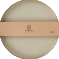 Merk Metalen Onderbord Beige,Goud,Groen Hot
