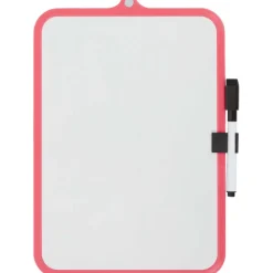 Office Essentials Mini-Whiteboard Zwart,Blauw,Roze New