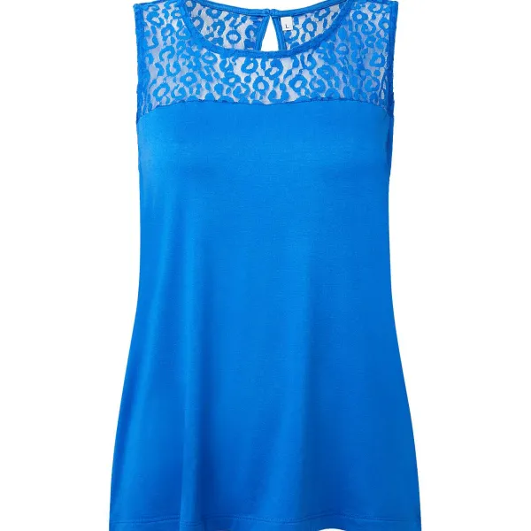 SuperTrash Mouwloze Top Blauw,Groen,Roze,Wit,Zwart Clearance