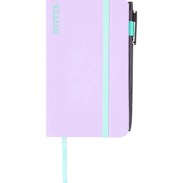 Office Essentials Notitieboek Zwart,Blauw,Roze,Paars Best