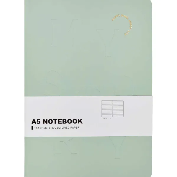 Kids Creative Notitieboekje Zwart,Grijs,Groen,Roze