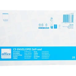 Office Essentials Enveloppen C5 Wit Best