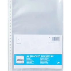 Office Essentials Showtassen A4 Transparant Hot