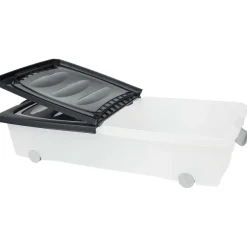 Merk Onderbedbox Zwart,Blauw,Groen,Roze Clearance