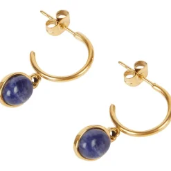 Merk Oorbellen Met Edelstenen Goud