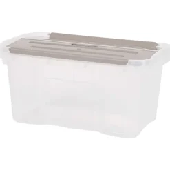 Merk Opbergbox Grijs,Transparant Best