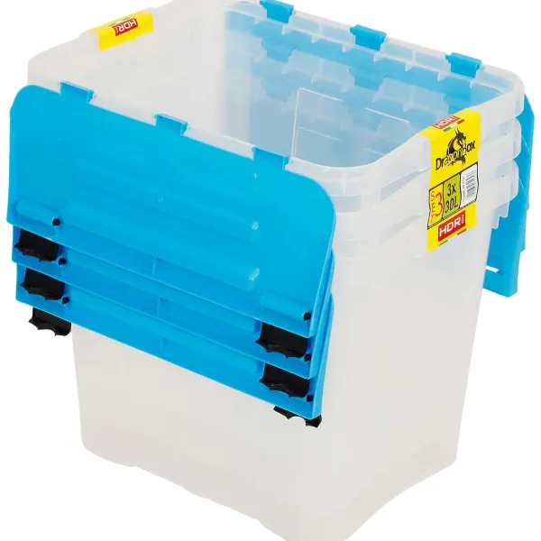 Merk Opbergboxen Blauw,Transparant Discount