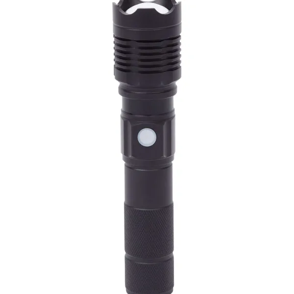 Werckmann Oplaadbare Zaklamp Zwart Outlet